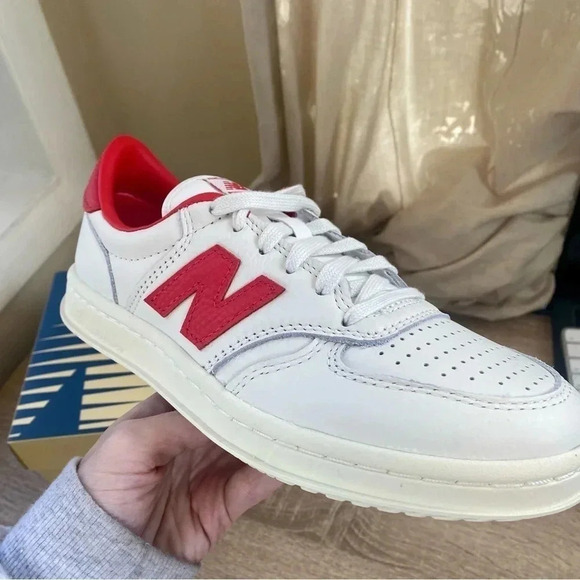 ALD x New Balance T500 Tennis Oxfords Sneaker Shoes Red Mens 6 / Womens 7.5 - Picture 3 of 15